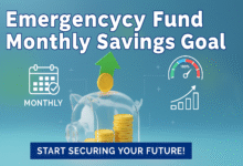 emergency fund monthly savings goal